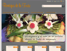 Tablet Screenshot of boutiquefruta.com